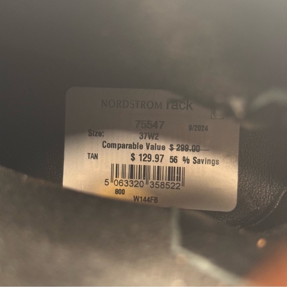 All Saints Harlem Lug Sole Chelsea Boots Tan and Black Ankle Boots - Picture 5 of 6